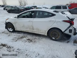 2016 Hyundai Elantra Value Edition with VIN KMHDH4AE2GU556482, listed as a Copart auction lot 47088445 with 0 mi miles and Salvage Title. Bid and sale history available at carsss.com. Image 2.