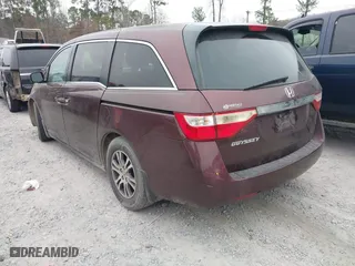 2012 Honda Odyssey EX with VIN 5FNRL5H48CB104969, listed as a IAAI auction lot 41208438 with 198,649 mi miles. Bid and sale history available at carsss.com. Image 3.