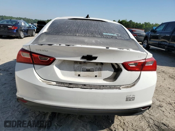 2016 Chevrolet Malibu LS with VIN 1G1ZB5ST0GF348810, listed as a Copart auction lot 52952965 with 106,050 mi miles and Salvage Title. Bid and sale history available at DreamBid. Image 6.