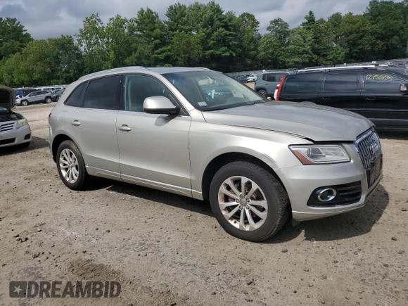 2014 Audi Q5 Premium Plus with VIN WA1LFAFP6EA041055, listed as a Copart auction lot 64993895 with 158,631 mi miles and Clean title. Bid and sale history available at DreamBid. Image 4.