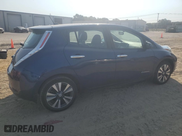 2016 Nissan LEAF S with VIN 1N4BZ0CP5GC303118, listed as a Copart auction lot 75615624 with 50,297 mi miles and Clean Title. Bid and sale history available at carsss.com. Image 3.