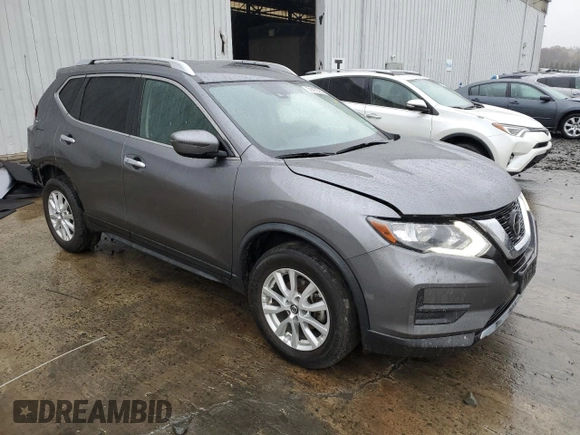 2020 Nissan Rogue S with VIN JN8AT2MV9LW144682, listed as a Copart auction lot 51470355 with 38,956 mi miles and Salvage Title. Bid and sale history available at carsss.com. Image 4.