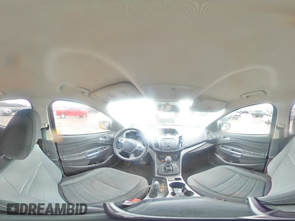 2015 Ford Escape SE with VIN 1FMCU0GX3FUC65545, listed as a Copart auction lot 44836075 with 90,098 mi miles and Salvage Title. Bid and sale history available at carsss.com. Image 14.