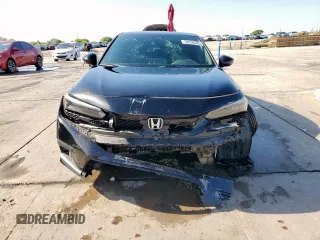 2023 Honda Civic Sport with VIN 19XFL2H82PE013762, listed as a Copart auction lot 52256325 with 26,532 mi miles and Salvage Title. Bid and sale history available at DreamBid. Image 5.