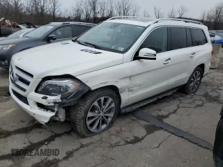 2016 Mercedes-Benz GL with VIN 4JGDF2EE0GA661382, listed as a Copart auction lot 83215144 with 192,322 mi miles and Salvage Title. Bid and sale history available at carsss.com. Image 1.