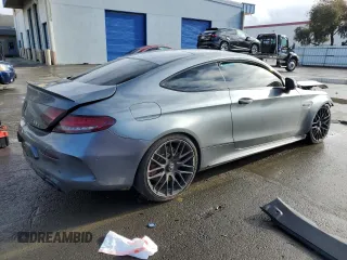 2017 Mercedes-Benz C 63 S AMG with VIN WDDWJ8HB0HF441282, listed as a Copart auction lot 86329554 with Not Provided miles and Salvage Title. Bid and sale history available at carsss.com. Image 3.