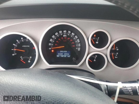 2008 Toyota Tundra Limited with VIN 5TFDV58158X056211, listed as a Copart auction lot 51940865 with 198,126 mi miles and Salvage title. Bid and sale history available at DreamBid. Image 9.