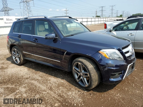 2015 Mercedes-Benz GLK 350 with VIN WDCGG8JB0FG409408, listed as a Copart auction lot 62644024 with 85,127 mi miles and Salvage Title. Bid and sale history available at DreamBid. Image 4.
