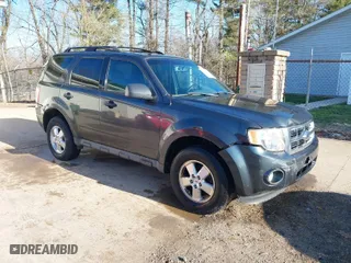 2009 Ford Escape XLT with VIN 1FMCU03709KB87490, listed as a IAAI auction lot 41989526 with 186,207 mi miles. Bid and sale history available at carsss.com. Image 1.