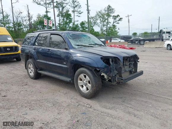 2004 Toyota 4Runner SR5 with VIN JTEZU14R348016531, listed as a IAAI auction lot 41940894 with 232,616 mi miles. Bid and sale history available at carsss.com. Image 1.