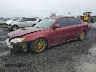 2009 Subaru Legacy GT Limited with VIN 4S3BL676796221621, listed as a Copart auction lot 45785265 with 116,563 mi miles and Salvage title. Bid and sale history available at DreamBid. Image 1.