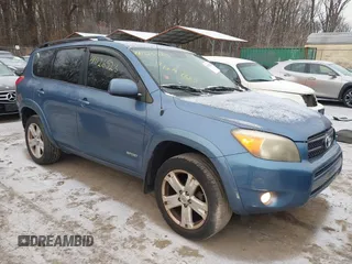 2007 Toyota RAV4 Sport with VIN JTMBD32V675089643, listed as a IAAI auction lot 41126523 with 216,056 mi miles and . Bid and sale history available at DreamBid. Image 1.