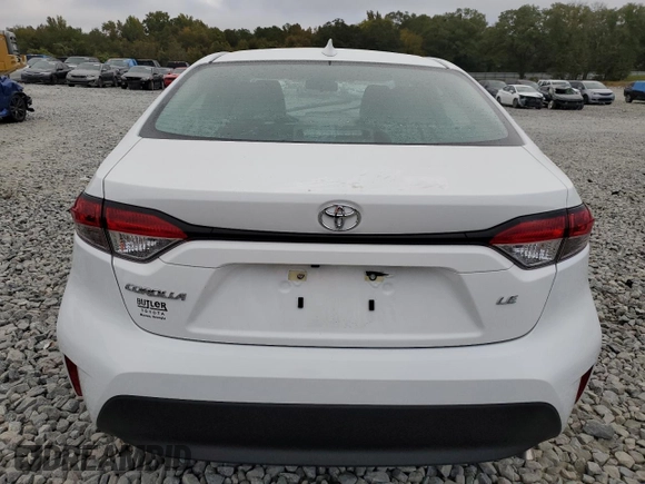 2024 Toyota Corolla LE with VIN 5YFB4MDEXRP217133, listed as a Copart auction lot 78267134 with 1,895 mi miles and Salvage Title. Bid and sale history available at carsss.com. Image 6.