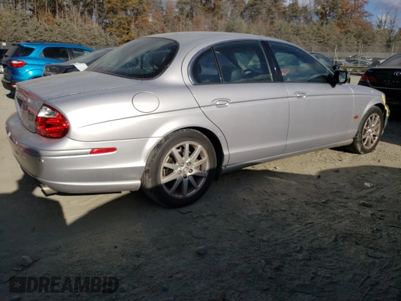 2002 Jaguar S-Type with VIN SAJDA03P22GM36867, listed as a Copart auction lot 79027454 with 52,489 mi miles and Salvage Title. Bid and sale history available at DreamBid. Image 3.