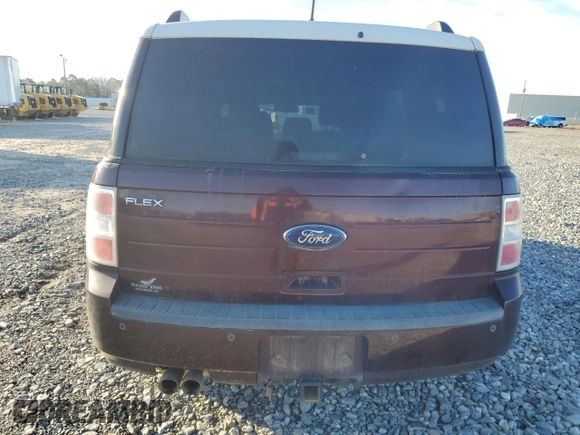 2011 Ford Flex SE with VIN 2FMGK5BC7BBD19504, listed as a Copart auction lot 89270525 with 185,528 mi miles and Salvage Title. Bid and sale history available at carsss.com. Image 6.