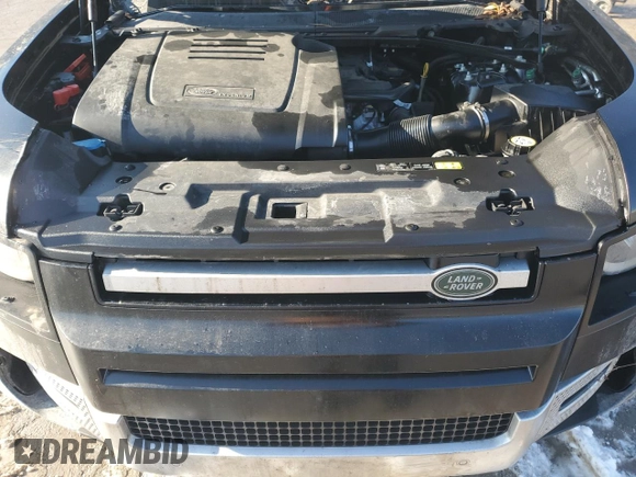 2022 Land Rover Defender S with VIN SALEJ7RX9N2079507, listed as a Copart auction lot 88658025 with 26,381 mi miles and Salvage title. Bid and sale history available at DreamBid. Image 14.