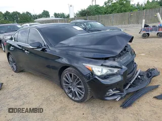 2015 Infiniti Q50 Premium with VIN JN1BV7AR7FM390017, listed as a IAAI auction lot 42474936 with 116,958 mi miles and . Bid and sale history available at DreamBid. Image 1.
