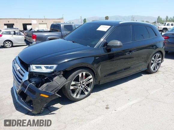 2018 Audi SQ5 Premium Plus z VIN WA1A4AFY0J2062719, wystawiony jako IAAI lot #42200681 z przebiegiem 65 320 mil mil oraz . Historia ofert i sprzedaży dostępna na DreamBid. Obrazek 17.