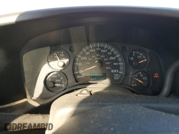 2004 Chevrolet Express Cargo Van with VIN 1GCFG15X841140041, listed as a Copart auction lot 41651635 with 171,503 mi miles and Salvage Title. Bid and sale history available at carsss.com. Image 9.