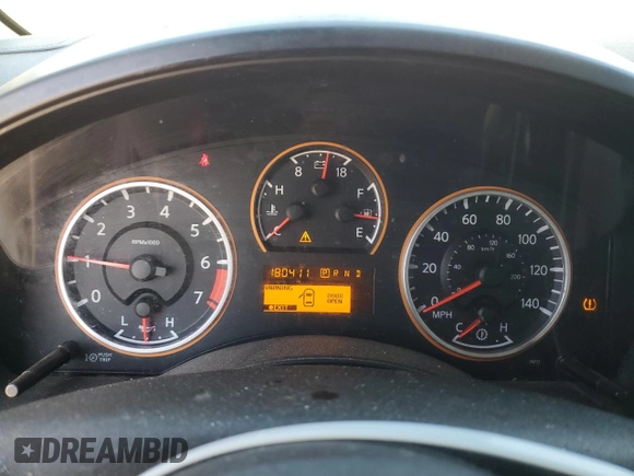 2008 Nissan Titan XE with VIN 1N6BA07D78N352244, listed as a Copart auction lot 52342415 with 180,411 mi miles and Salvage Title. Bid and sale history available at carsss.com. Image 9.