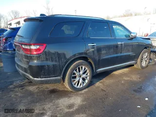 2015 Dodge Durango Citadel with VIN 1C4RDJEG6FC786658, listed as a IAAI auction lot 41352473 with 170,105 mi miles. Bid and sale history available at carsss.com. Image 4.