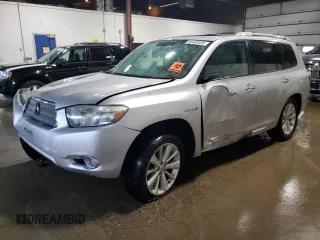 2009 Toyota Highlander Limited with VIN JTEEW44A192029776, listed as a Copart auction lot 56432425 with Not provided miles and Salvage title. Bid and sale history available at DreamBid. Image 1.