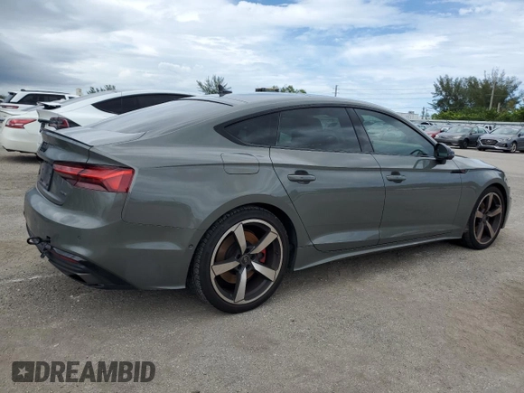 2023 Audi A5 Sportback S line Prestige z VIN WAUEACF57PA033957, wystawiony jako Copart lot #60224274 z przebiegiem 43 445 mil mil oraz Szkoda całkowita • Salvage title. Historia ofert i sprzedaży dostępna na DreamBid. Obrazek 3.