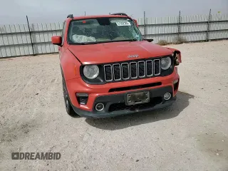 2020 Jeep Renegade Altitude with VIN ZACNJABB9LPK94467, listed as a Copart auction lot 51302385 with Not provided miles and Salvage title. Bid and sale history available at DreamBid. Image 12.