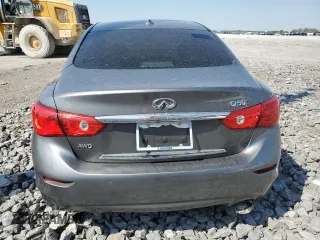 2017 Infiniti Q50 Red Sport 400 z VIN JN1FV7AR4HM870617, wystawiony jako Copart lot #52702345 z przebiegiem 61 824 mil mil oraz Czysty tytuł • Clean title. Historia ofert i sprzedaży dostępna na DreamBid. Obrazek 6.