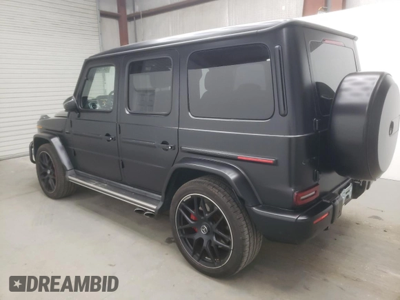 2022 Mercedes-Benz G 63 AMG with VIN W1NYC7HJ2NX444083, listed as a Copart auction lot 64764324 with 7,909 mi miles and Salvage title. Bid and sale history available at DreamBid. Image 2.