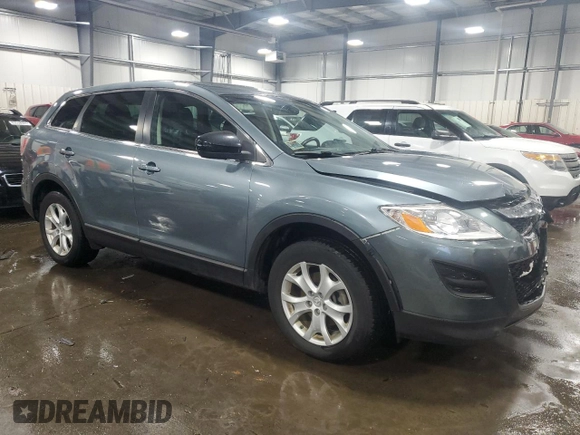 2012 Mazda CX-9 Sport with VIN JM3TB3BA2C0348165, listed as a Copart auction lot 83717014 with 117,789 mi miles and Salvage Title. Bid and sale history available at carsss.com. Image 4.