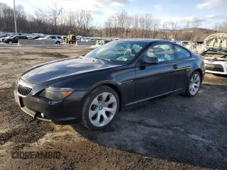2004 BMW 6 Series 645Ci with VIN WBAEH73454B215628, listed as a Copart auction lot 45851645 with 0 mi miles and Clean Title. Bid and sale history available at carsss.com. Image 1.