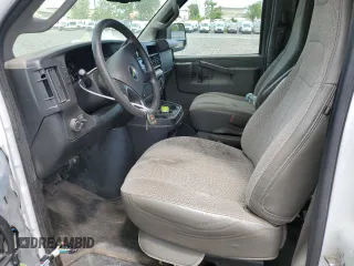 2016 Chevrolet Express Cargo with VIN 1GCWGAFF0G1228866, listed as a Copart auction lot 65495695 with 71,593 mi miles and Salvage title. Bid and sale history available at DreamBid. Image 7.