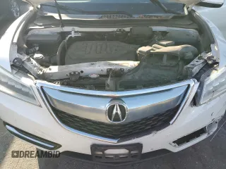 2015 Acura MDX Advance with VIN 5FRYD3H85FB001852, listed as a Copart auction lot 86902384 with 80,195 mi miles and Salvage Title. Bid and sale history available at DreamBid. Image 12.