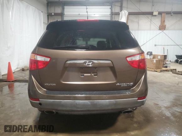 2011 Hyundai Veracruz GLS with VIN KM8NUDCC5BU171065, listed as a Copart auction lot 50982235 with 152,900 mi miles and Salvage Title. Bid and sale history available at DreamBid. Image 6.
