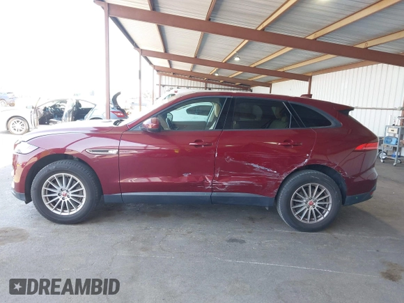 2017 Jaguar F-Pace 35t with VIN SADCS2BVXHA065444, listed as a IAAI auction lot 42441965 with 52,893 mi miles and . Bid and sale history available at DreamBid. Image 14.