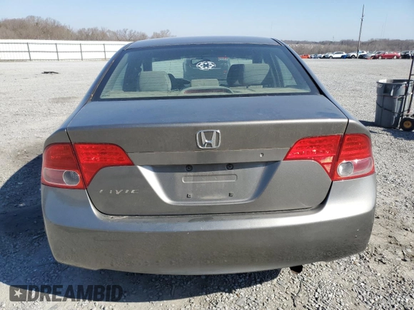 2008 Honda Civic LX z VIN 2HGFA16518H352481, wystawiony jako Copart lot #47781525 z przebiegiem 152 682 mil mil oraz Szkoda całkowita • Salvage title. Historia ofert i sprzedaży dostępna na DreamBid. Obrazek 6.