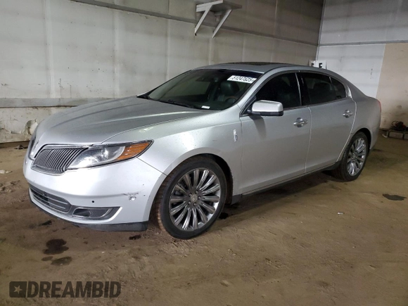 2013 Lincoln MKS with VIN 1LNHL9EK6DG615623, listed as a Copart auction lot 51247625 with 127,982 mi miles and Clean title. Bid and sale history available at DreamBid. Image 1.