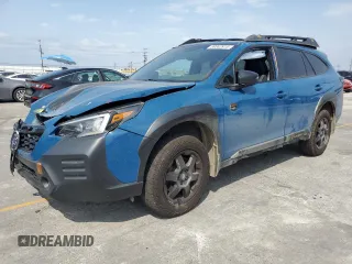 2023 Subaru Outback Wilderness with VIN 4S4BTGUD4P3133287, listed as a Copart auction lot 59042815 with 77,390 mi miles and Salvage title. Bid and sale history available at DreamBid. Image 1.