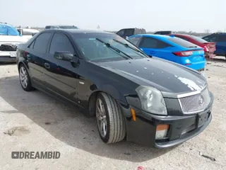 2006 Cadillac CTS-V with VIN 1G6DN57U360202173, listed as a IAAI auction lot 41752800 with 201,991 mi miles. Bid and sale history available at carsss.com. Image 1.