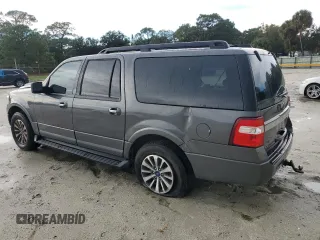2017 Ford Expedition EL XLT with VIN 1FMJK1HT3HEA05853, listed as a Copart auction lot 72407424 with 136,234 mi miles and Salvage Title. Bid and sale history available at carsss.com. Image 2.