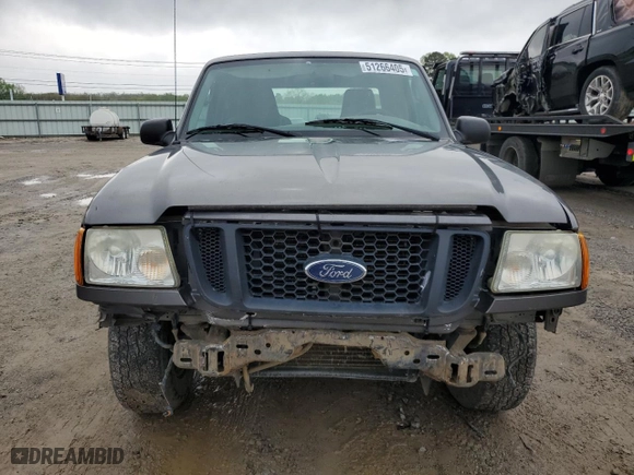 2004 Ford Ranger Edge with VIN 1FTYR14E44PA20575, listed as a Copart auction lot 51266405 with 247,159 mi miles and Salvage Title. Bid and sale history available at carsss.com. Image 5.