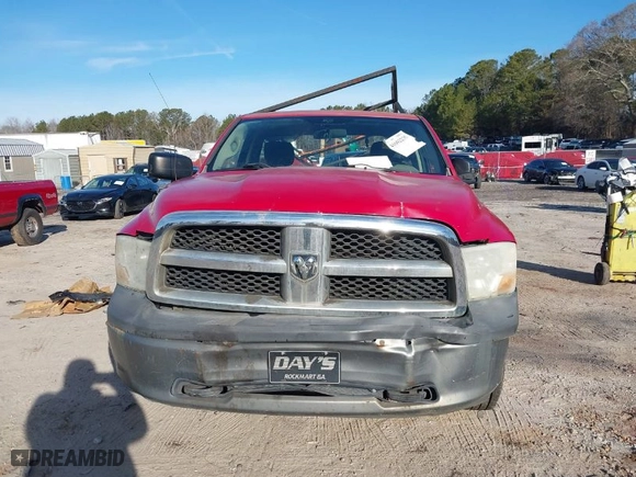 2011 Ram 1500 ST with VIN 3D7JV1EP4BG583582, listed as a IAAI auction lot 41602235 with NaN miles. Bid and sale history available at carsss.com. Image 12.