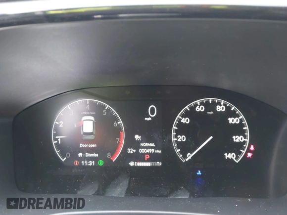 2025 Honda CR-V EX with VIN 2HKRS4H41SH455753, listed as a IAAI auction lot 41553434 with 499 mi miles and . Bid and sale history available at DreamBid. Image 7.
