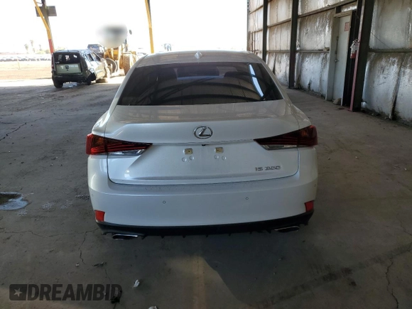 2020 Lexus IS 300 with VIN JTHDA1D28L5107769, listed as a Copart auction lot 79341354 with 59,659 mi miles and Salvage title. Bid and sale history available at DreamBid. Image 6.