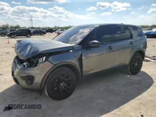 2018 Land Rover Discovery Sport SE with VIN SALCP2RX2JH755053, listed as a Copart auction lot 46869345 with 111,115 mi miles and Salvage Title. Bid and sale history available at carsss.com. Image 1.
