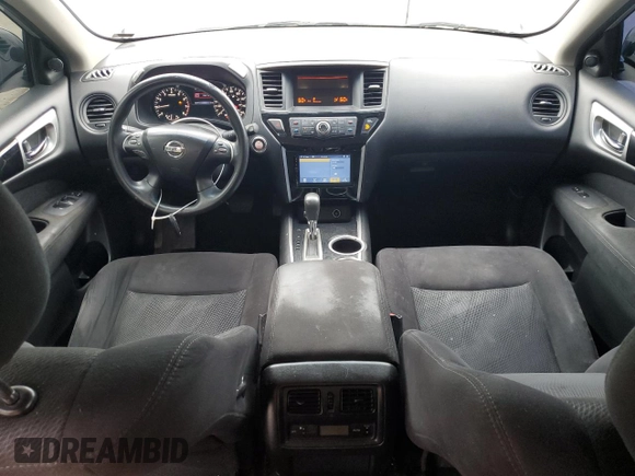 2016 Nissan Pathfinder Platinum with VIN 5N1AR2MM9GC616321, listed as a Copart auction lot 57219905 with 136,679 mi miles and Salvage title. Bid and sale history available at DreamBid. Image 8.