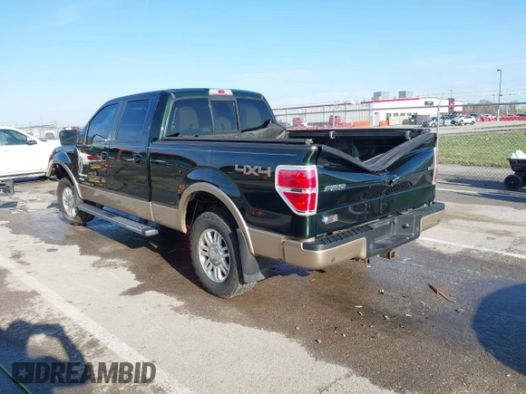 2012 Ford F-150 XL with VIN 1FTFW1ET3CFB33371, listed as a IAAI auction lot 41889333 with 125,894 mi miles. Bid and sale history available at carsss.com. Image 3.