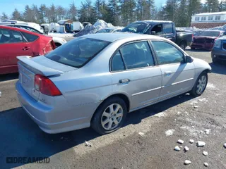 2005 Honda Civic Sdn EX with VIN 2HGES26715H540400, listed as a IAAI auction lot 41630364 with 160,010 mi miles. Bid and sale history available at carsss.com. Image 4.