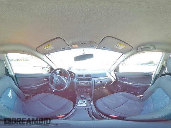 2006 Mazda 3 s with VIN JM1BK143961489627, listed as a Copart auction lot 82085924 with 204,899 mi miles and Salvage Title. Bid and sale history available at carsss.com. Image 13.
